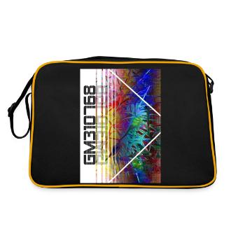 MagliaGM310768 Dark Side - Retro Bag - black/gold - Back