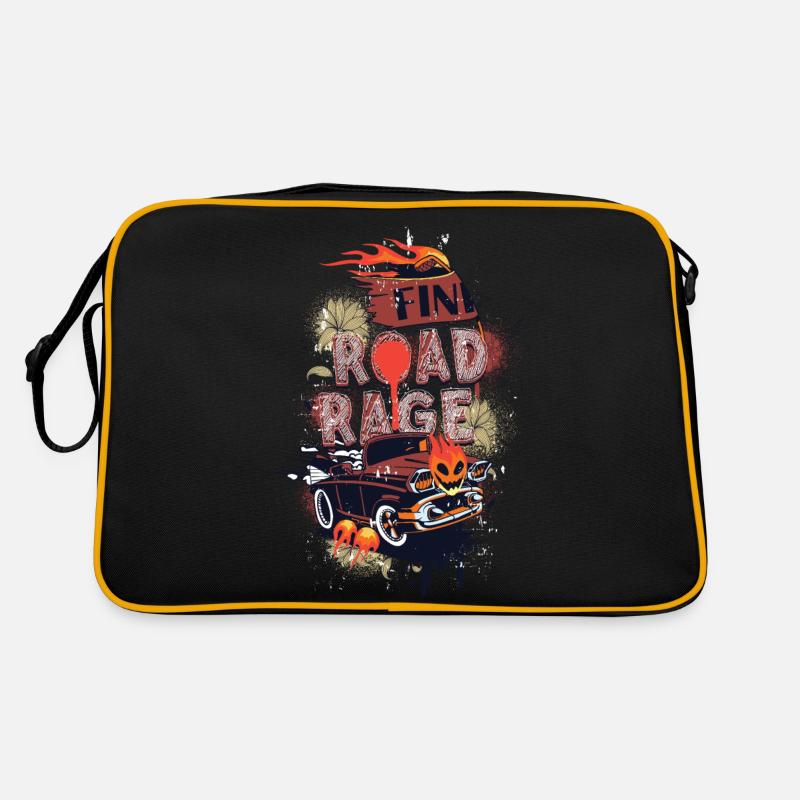 road rage Retro Bag