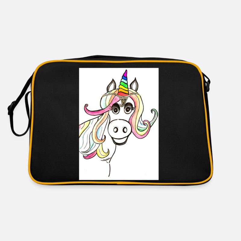 Einhorn Retro Tasche