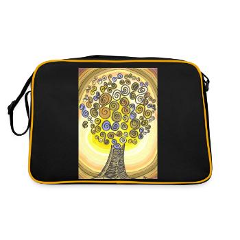 Arbre - Sac Retro - noir/or - Dos