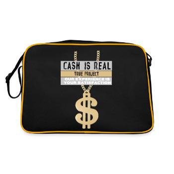 Dollar Or - Sac Retro - noir/or - Dos