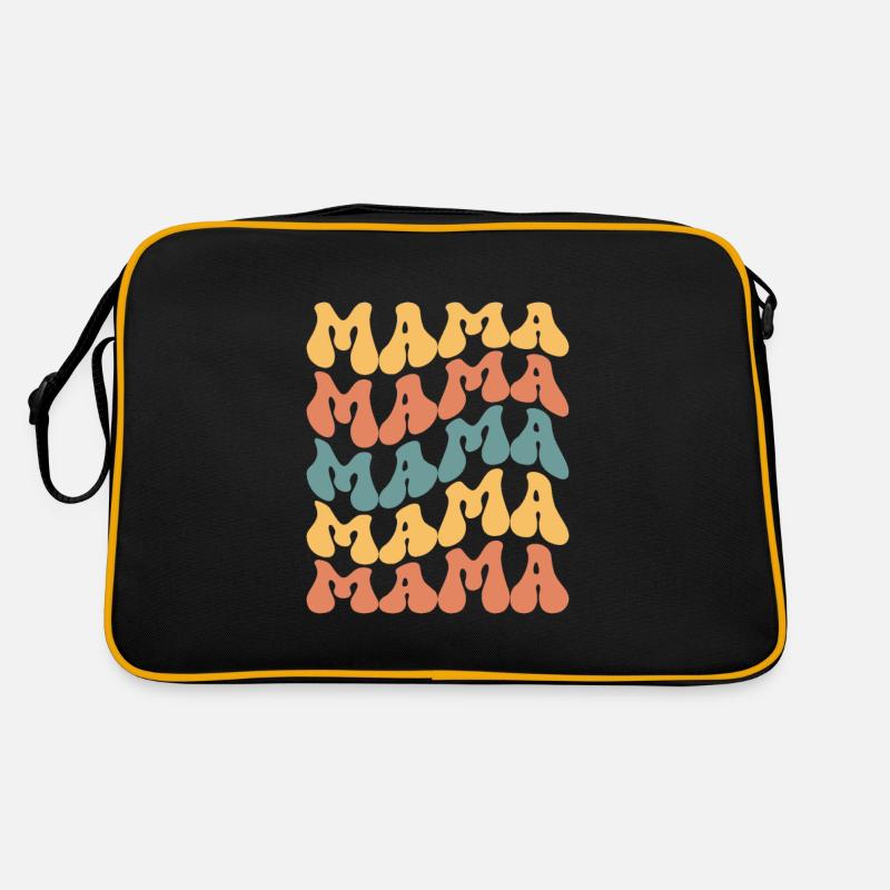 Mama-Muttertag-Mutter-Mama-Mama-süß Retro Tasche