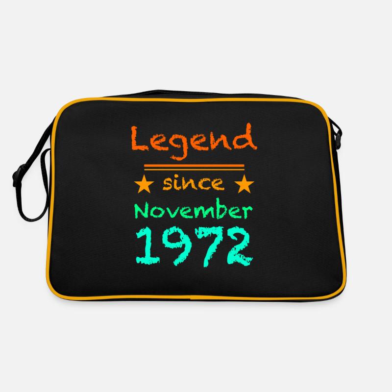 Legend since November 1972 Retro Tasche
