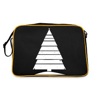 Arbre de Noël Arbre de Noël Hiver 4 - Sac Retro - noir/or - Dos