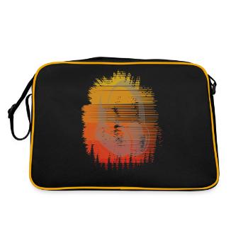 Headphones in the Sunset Auriculares Headset HUP!! - Retro Bag - black/gold - Back