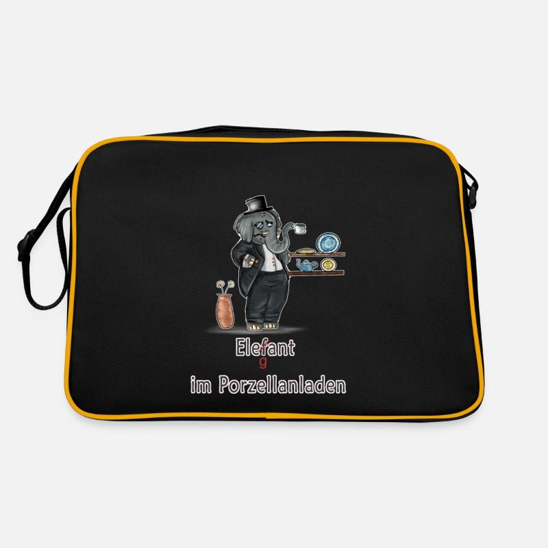 elefant Retro Tasche