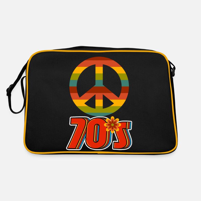 70s - Retro Bag - black/gold