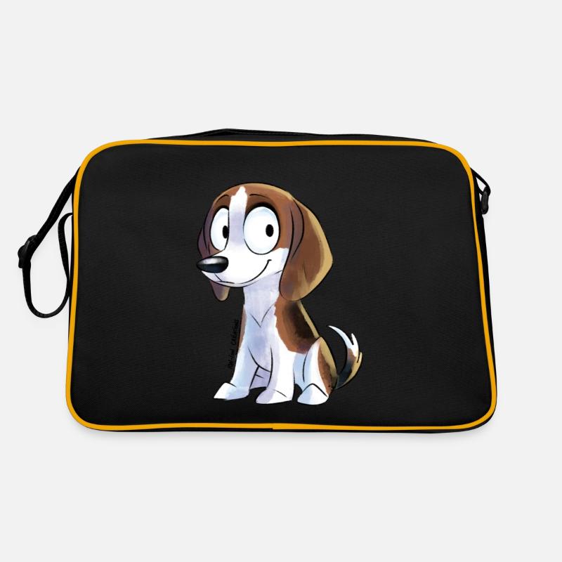 Chibi Beagle Retro Bag