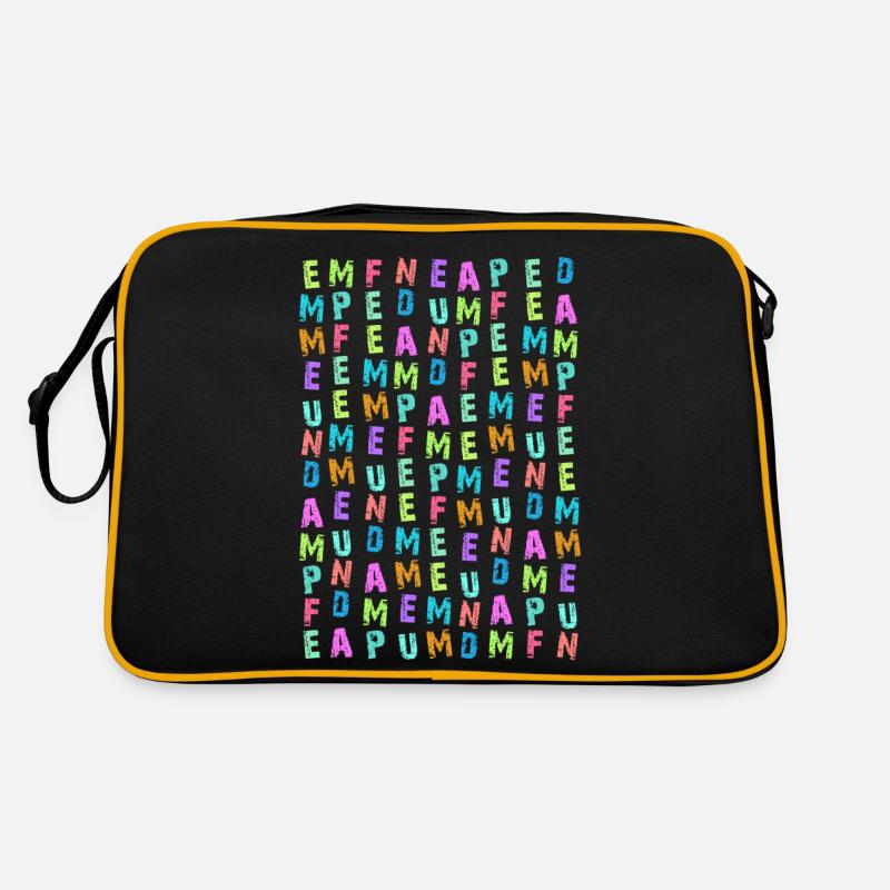 EMMEUNDAMPFE COLORS Retro Tasche