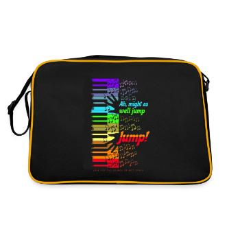 pianno - Sac Retro - noir/or - Dos
