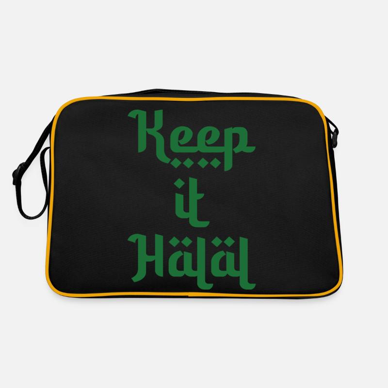 keep it halal Geschenkidee Retro Tasche
