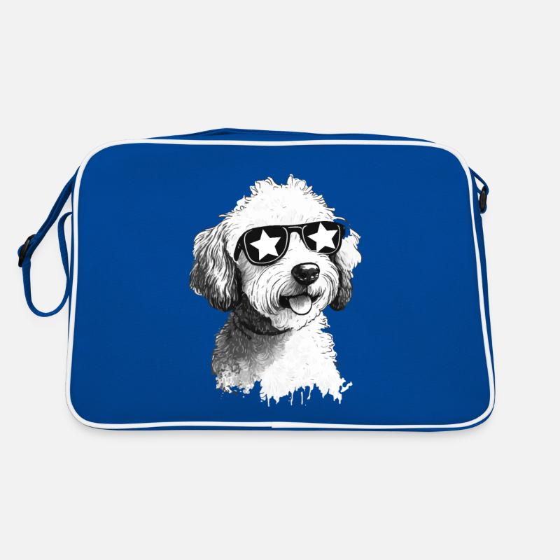 Chien cool Sac Retro