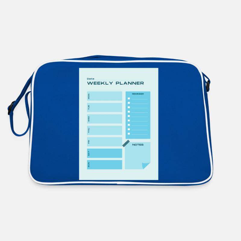 WeeklyPlanner Retro Bag