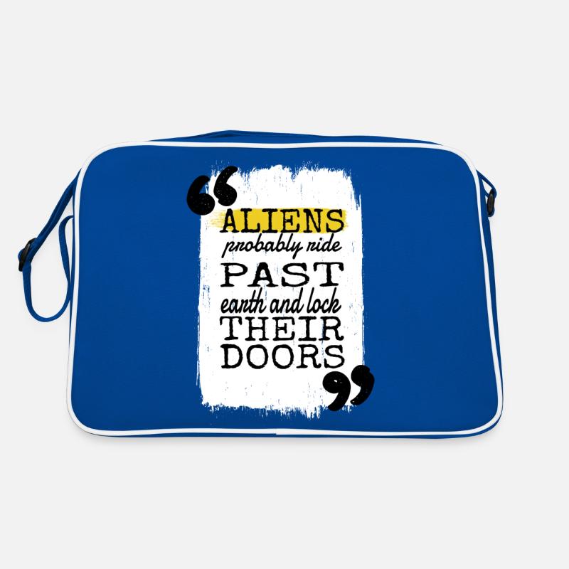alien loving kid ancient egyptian aliens Retro Bag