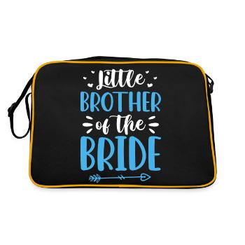Petit frère de la mariée - Sac Retro - noir/or - Dos