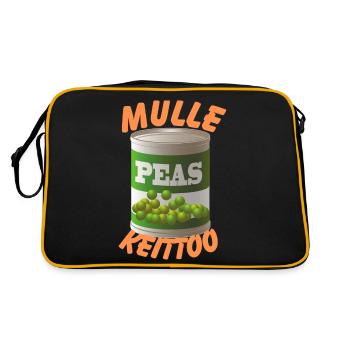 Soupe Mulle - Sac Retro - noir/or - Dos
