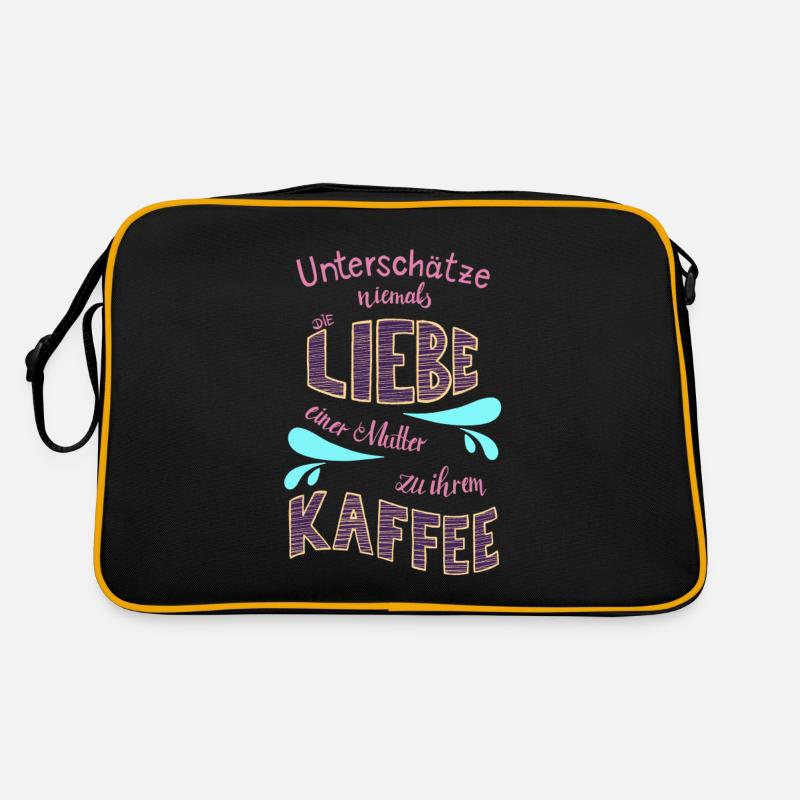 Unterschätze niemals die Liebe einer Mutter... Retro Tasche