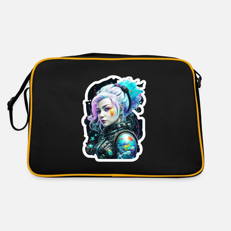 Astronaute de l’espace sirène princesse de glace Sac Retro