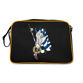 Chevalier à cheval - Sac Retro - noir/or - Dos