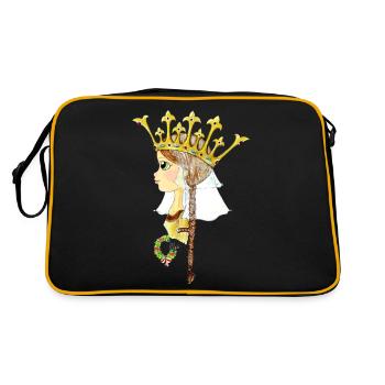 Princesse Hedwige - Sac Retro - noir/or - Dos