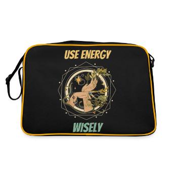 Utilisez l’énergie judicieusement: Élever les sorts Saison effrayante - Sac Retro - noir/or - Dos