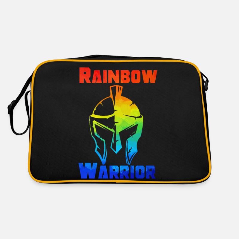 Rainbow Warrior Retro Tasche
