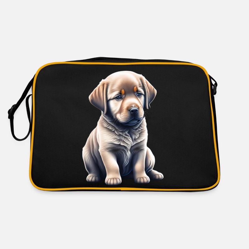 Mignon chiot Labrador Sac Retro