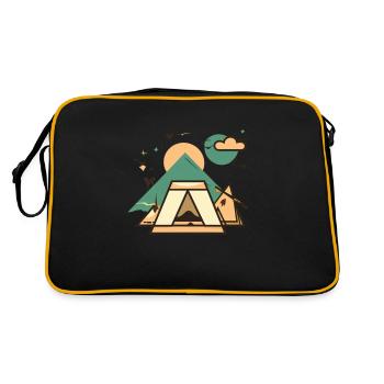 Camp - Sac Retro - noir/or - Dos