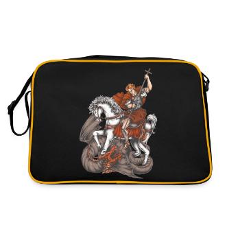 Michel Archange Saint Ange Chrétien Saint SNK - Sac Retro - noir/or - Dos