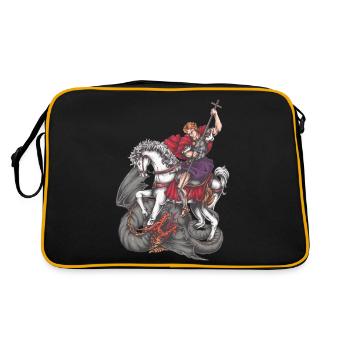 Michel Archange Saint Ange Chrétien Saint SNK - Sac Retro - noir/or - Dos