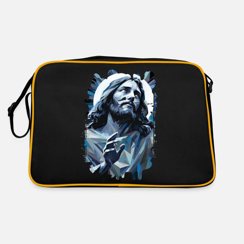 Jésus Bible Religion Chrétienne Croix Chrétienne Chrétienne Sac Retro