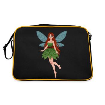 Merline - Sac Retro - noir/or - Dos