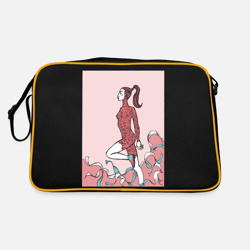 jazz - Retro Tasche - Schwarz/Gold