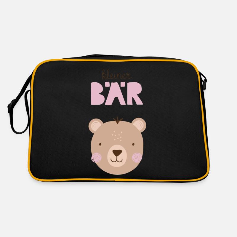 Petit Ours Rose Sac Retro