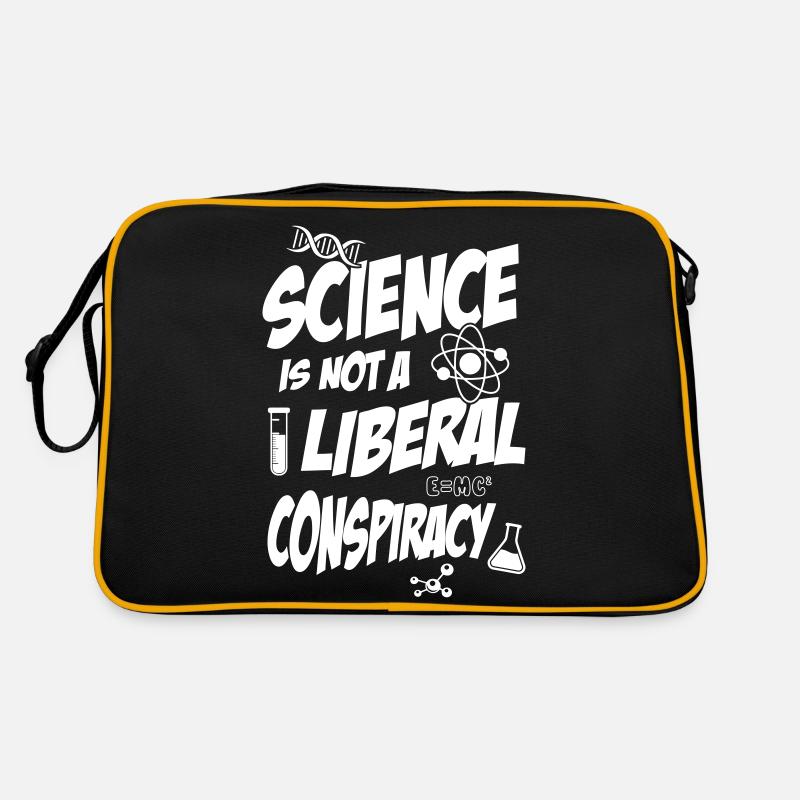 Science is not a Liberal Conspiracy Retro Tasche