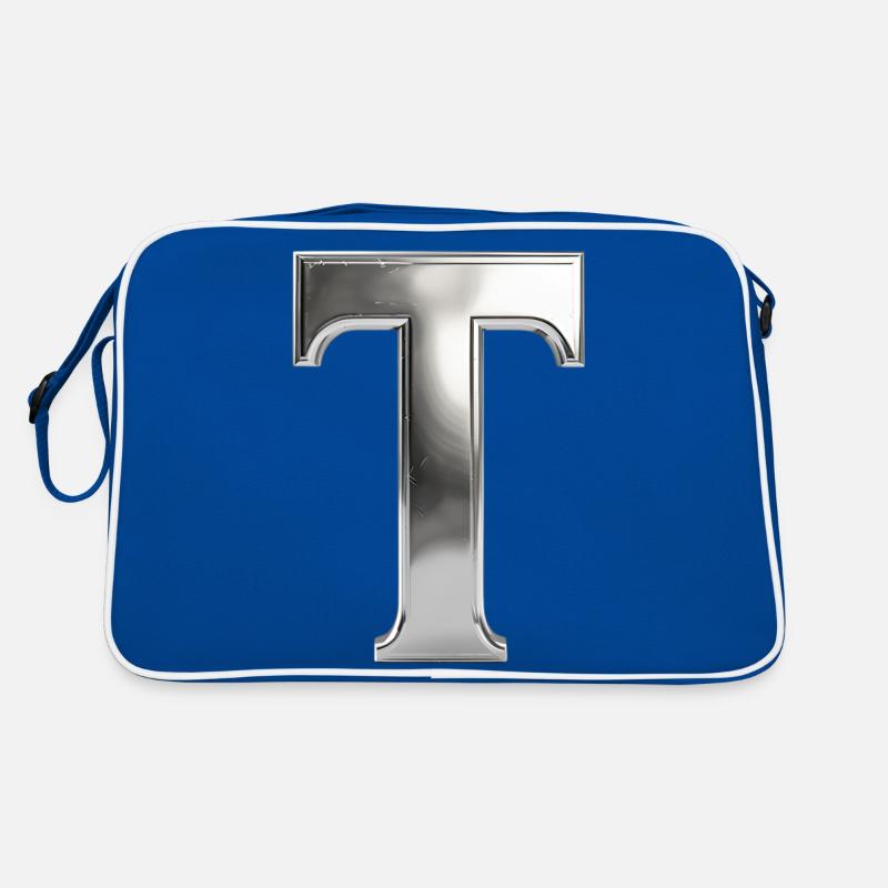 Chrome ,, T " Metallic Retro Tasche