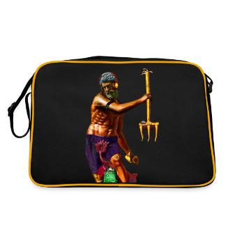 Neptune de Gdańsk - Sac Retro - noir/or - Dos