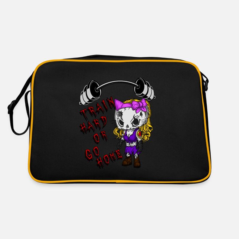 Train hard…. Retro Tasche