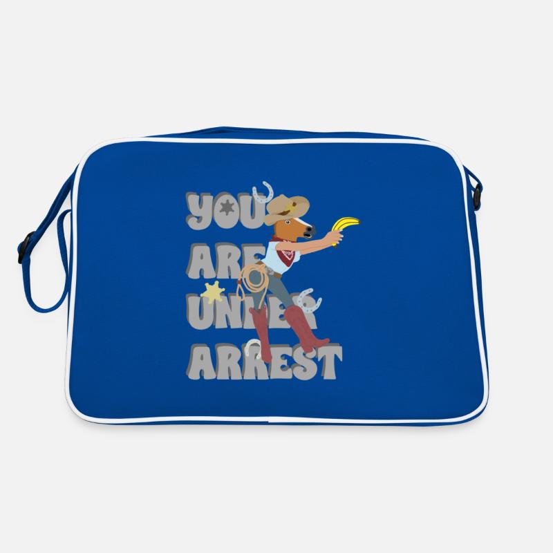 Sheriff Pferd Retro Tasche