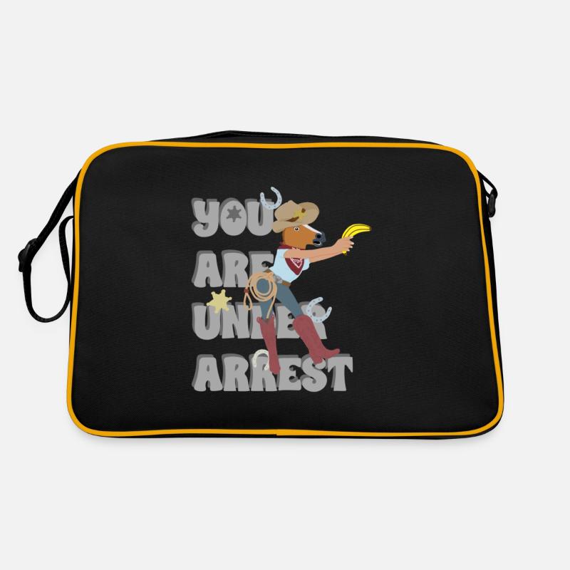Sheriff Cheval Sac Retro