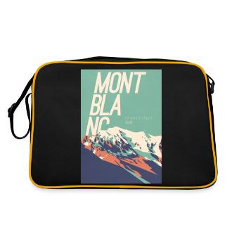 Mont Blanc Elegance - Retro Bag - black/gold - Back