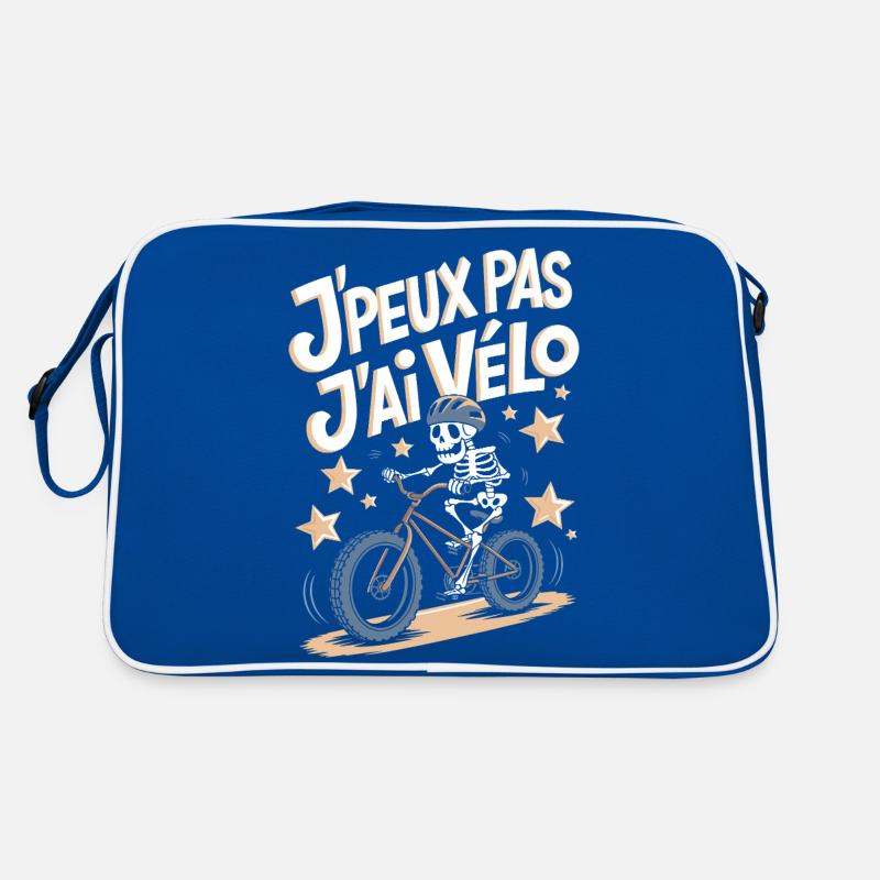 J'peux pas j'ai vélo Sac Retro