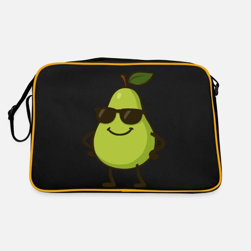 birne comic cool Retro Tasche