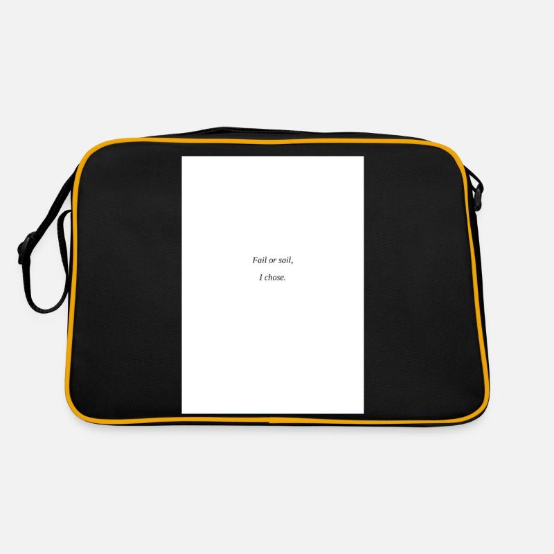 Das Segelleben Retro Tasche