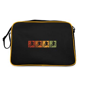 Basket basket basketteur basketteur - Sac Retro - noir/or - Dos