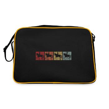 Dressage Équitation Cavaliers de dressage Équitation Équitation - Sac Retro - noir/or - Dos