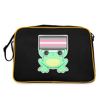 Froggy Demi fille - Sac Retro - noir/or - Dos