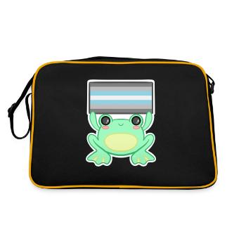 Froggy Demi garçon - Sac Retro - noir/or - Dos