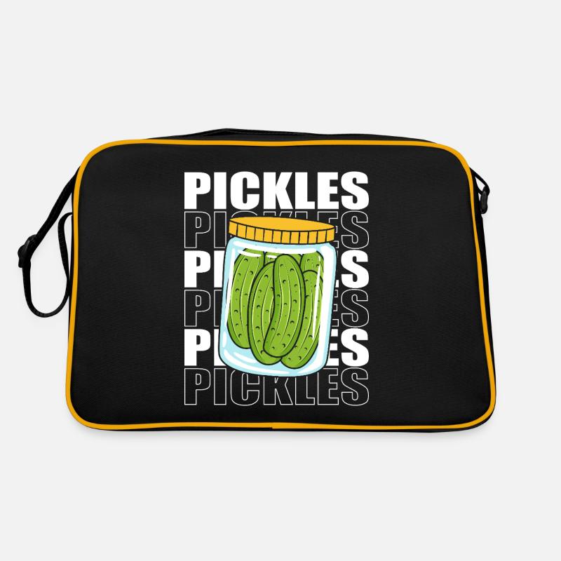 Cucumber Cucumber Pickle Retro Bag