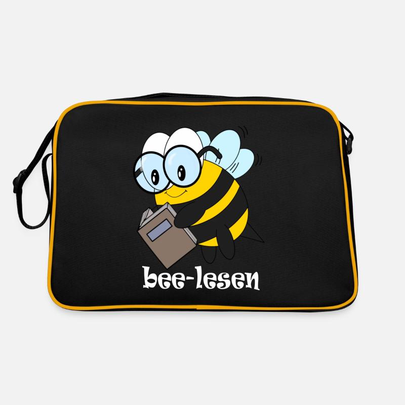 bee lesen Retro Tasche
